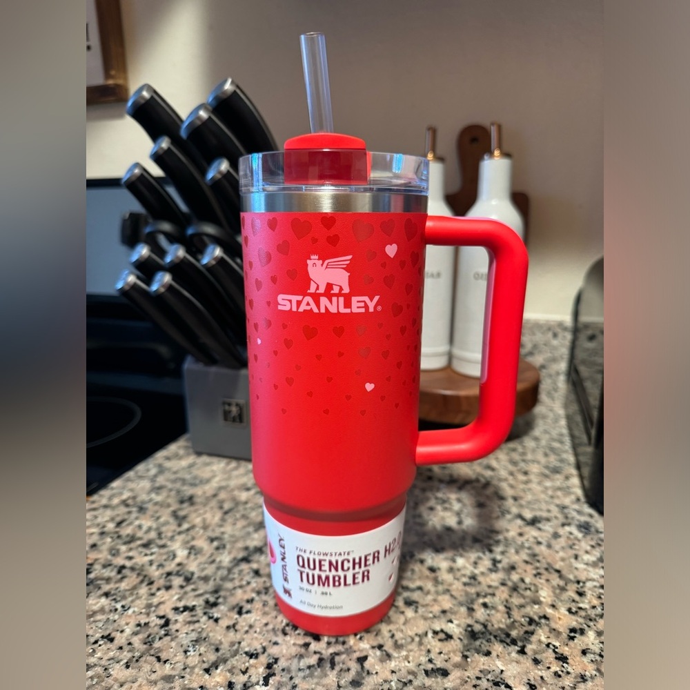 Stanley Target Limited Edition Valentine’s Day 30oz Ruby Hearts